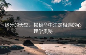 缘分的天空：揭秘命中注定相遇的心理学奥秘