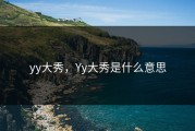 yy大秀，Yy大秀是什么意思