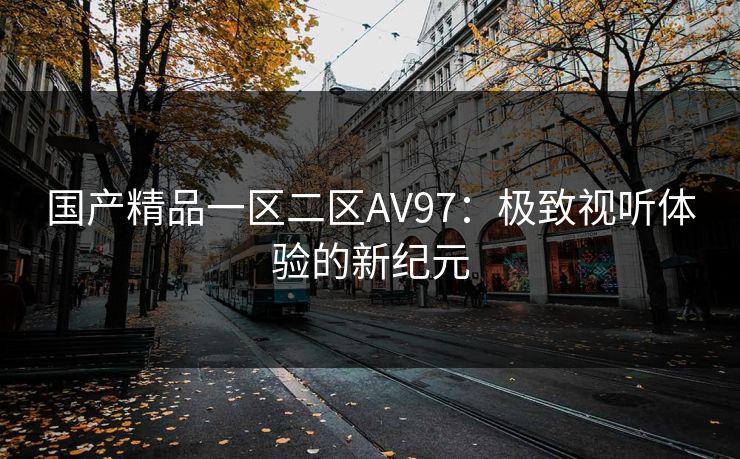 国产精品一区二区AV97：极致视听体验的新纪元